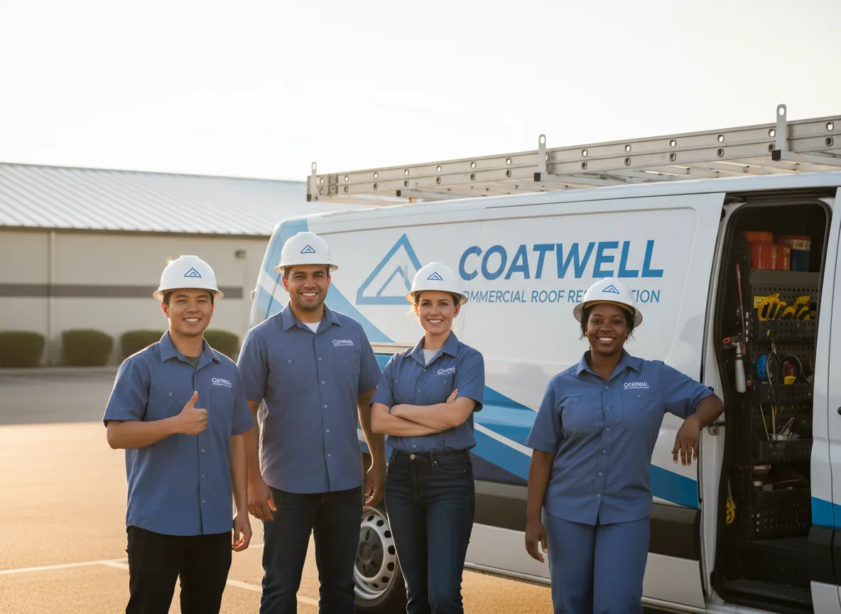 Commercial roof coating company in Rochester, TX